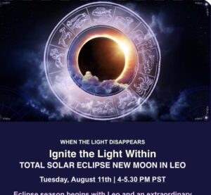 Total Solar Eclipse : When the light disappears - Ignite the Light Within @ On Zoom