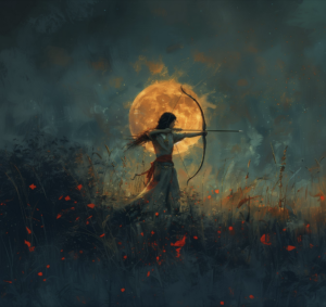 Blue Moon in Sagittarius @ Zoom