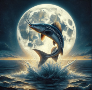 Sturgeon Lunar Eclipse in Pisces Reiki Circle Moon in Aquarius @ Zoom